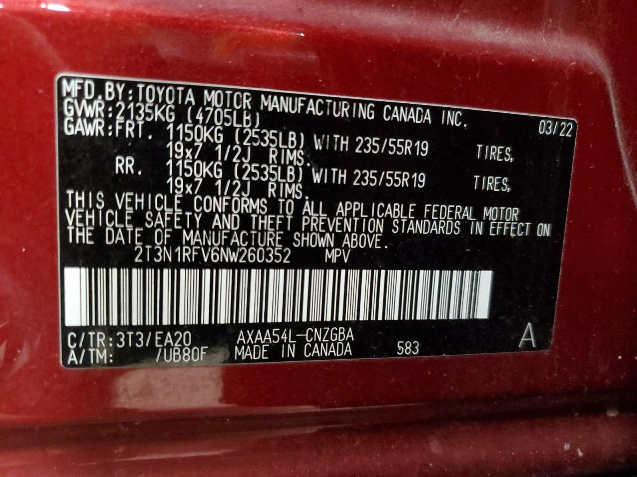 2022 Toyota RAV 4 - Image 13