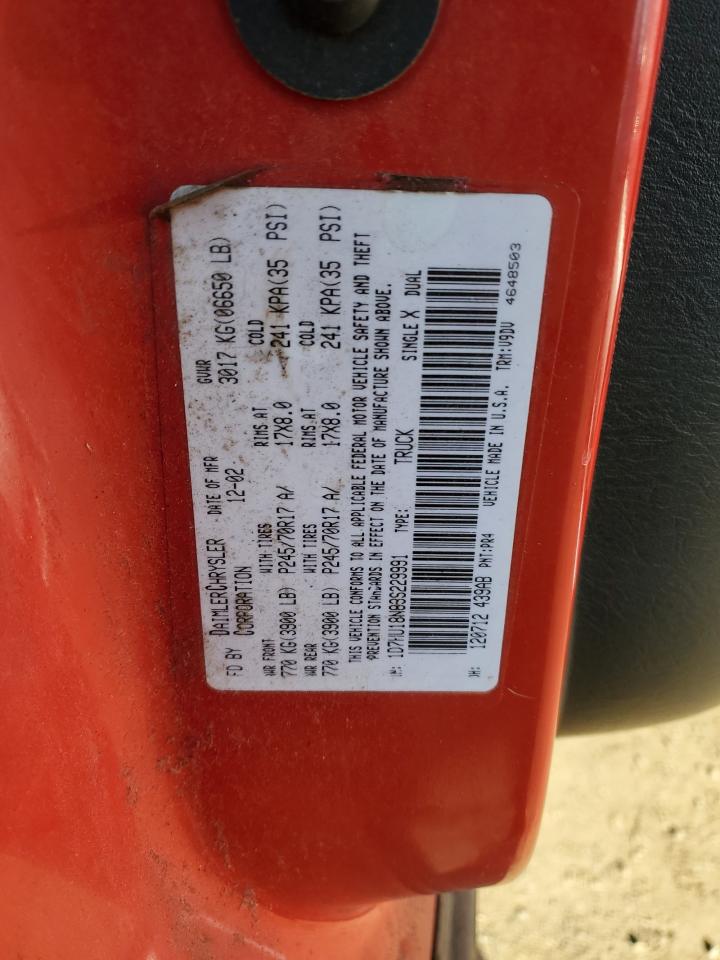 2003 Dodge Ram 1500 St VIN: 1D7HU18N83S229991 Lot: 48388085