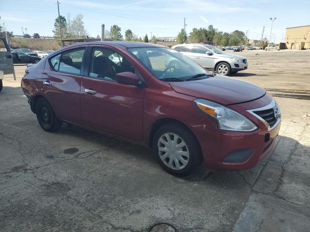  NISSAN VERSA 2017 Бургунди