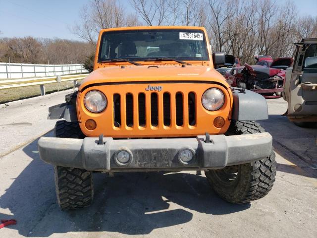 Внедорожники JEEP WRANGLER 2013 Оранжевый