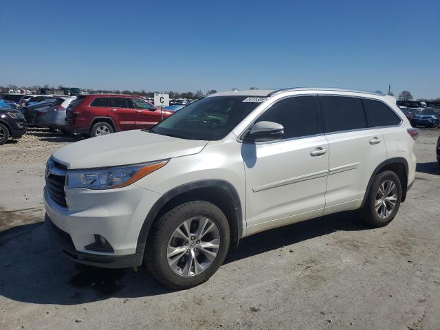 Parquets TOYOTA HIGHLANDER 2015 White