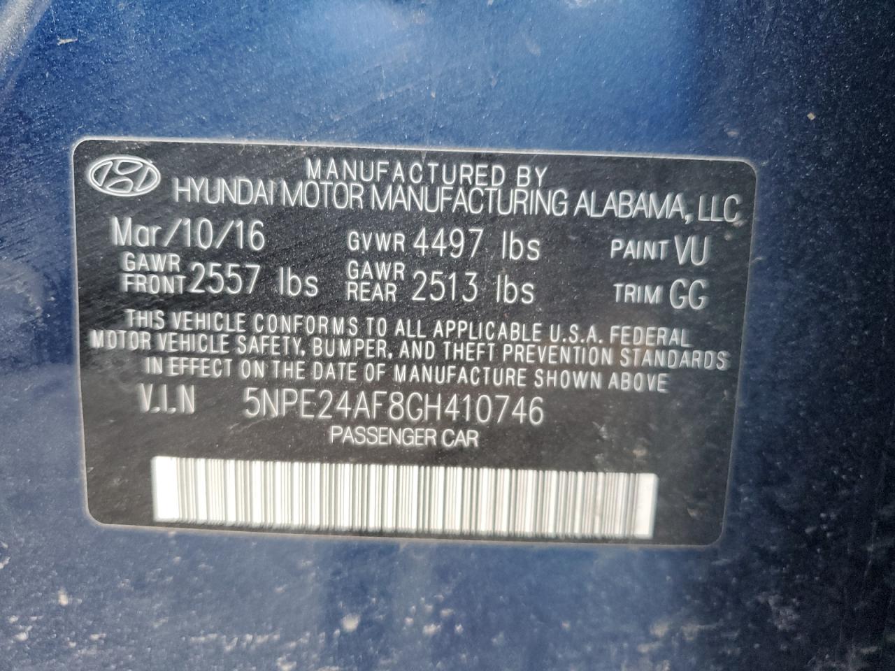 2016 Hyundai Sonata - Image 12