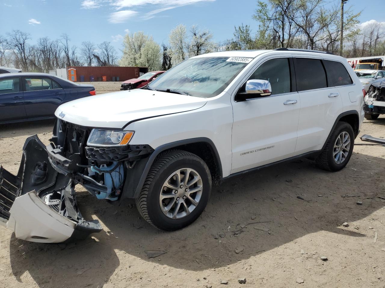 2015 Jeep Grand Cherokee Limited for Sale in Baltimore, MD - Front End