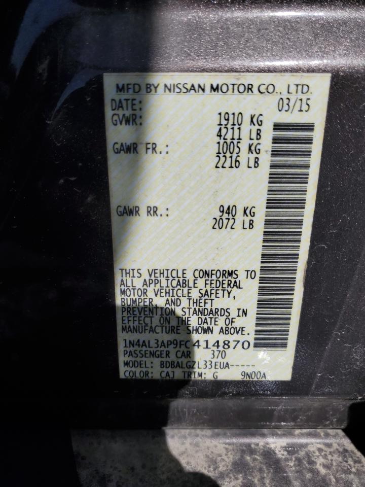 2015 Nissan Altima - Image 12