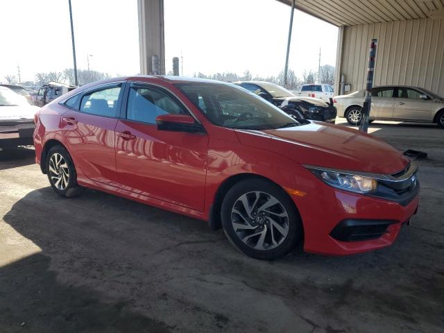  HONDA CIVIC 2018 Czerwony