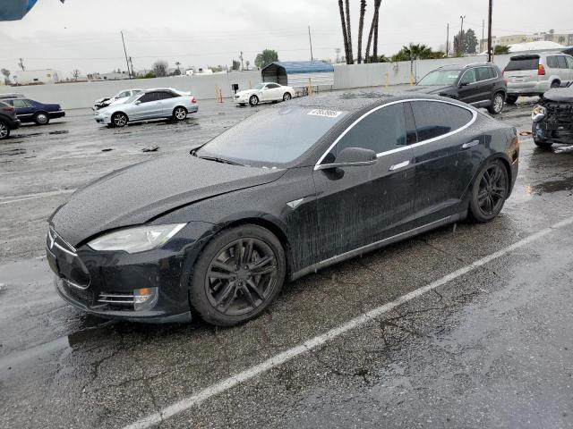 2014 Tesla Model S  de vânzare în Van Nuys, CA - Rear End