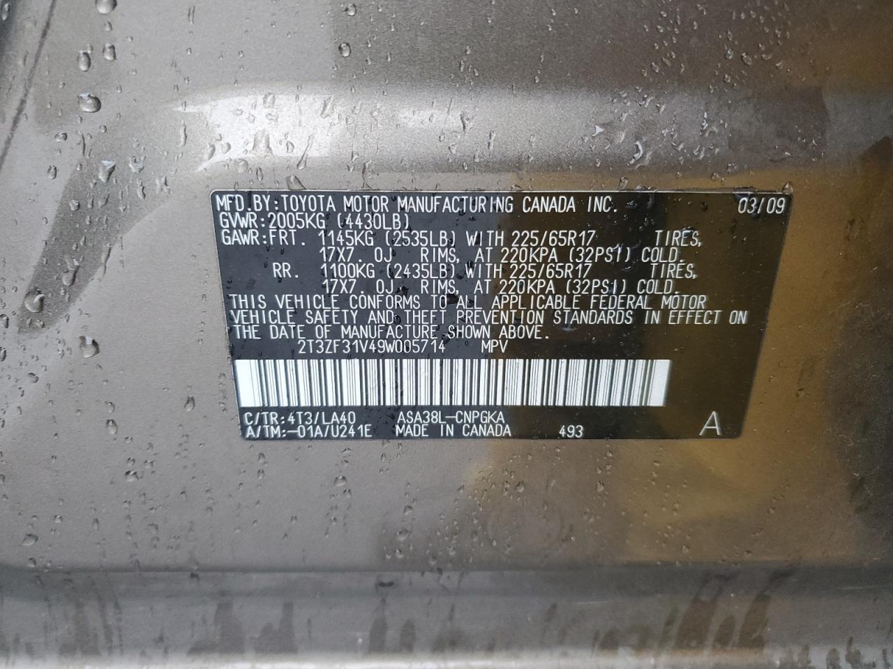 2009 Toyota RAV 4 - Image 13