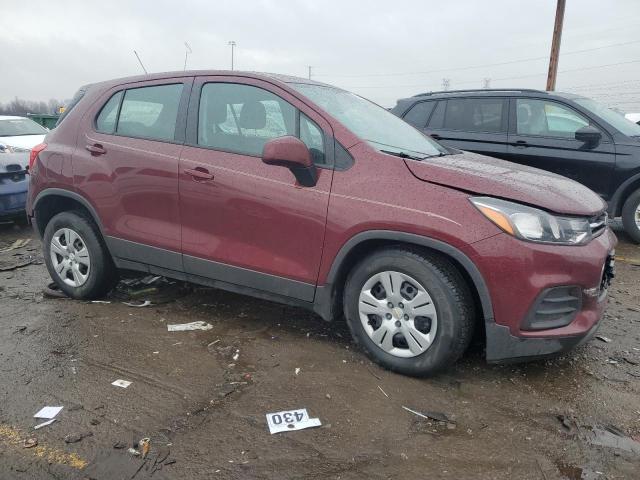  CHEVROLET TRAX 2017 Burgundy