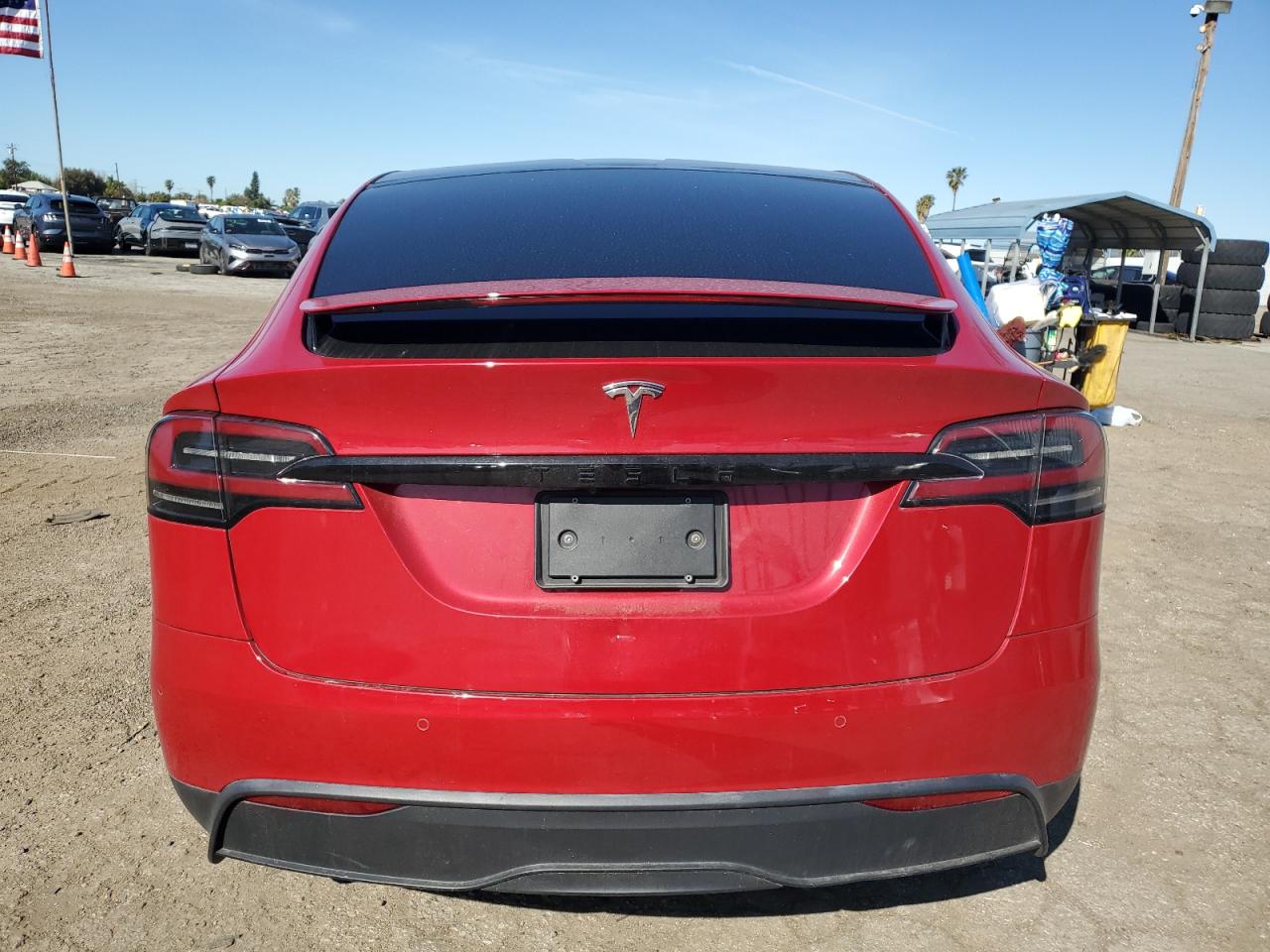 2022 Tesla Model X VIN: 7SAXCDE51NF340092 Lot: 48436405