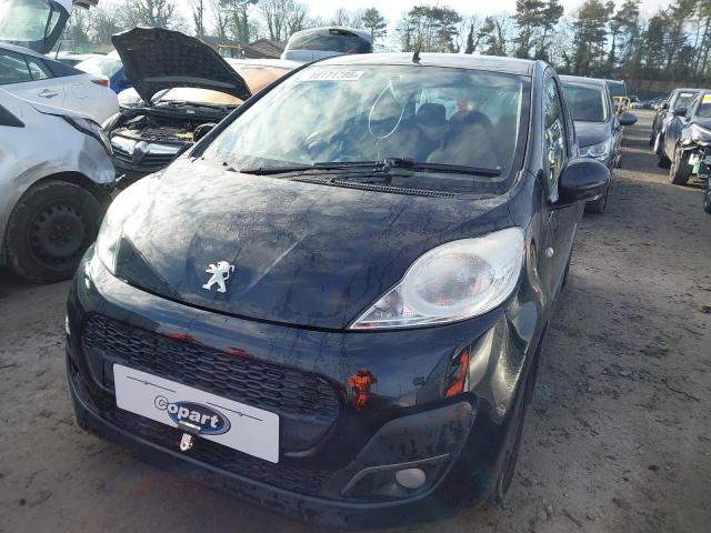 2014 PEUGEOT 107 ACTIVE for sale at Copart WOLVERHAMPTON