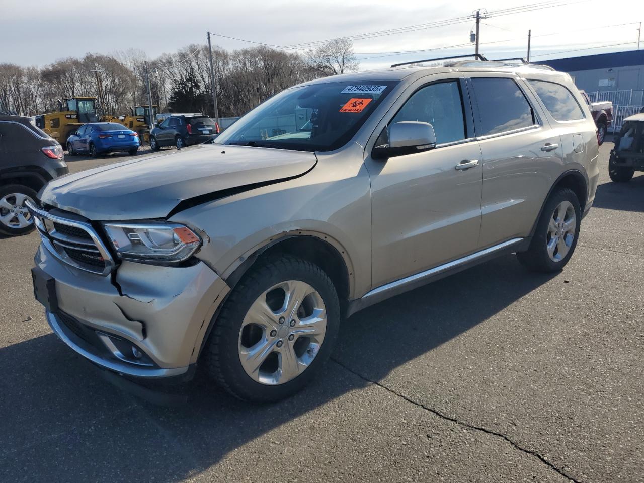 2015 Dodge Durango Limited de vânzare în Ham Lake, MN - Front End