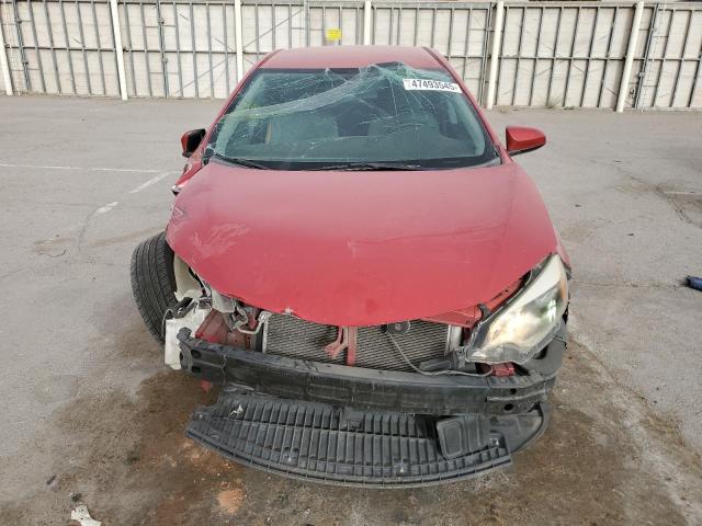 Sedans TOYOTA COROLLA 2014 Red