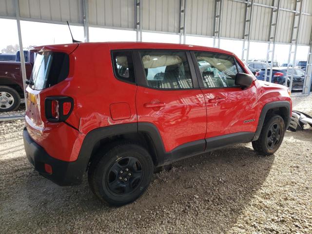  JEEP RENEGADE 2018 Czerwony