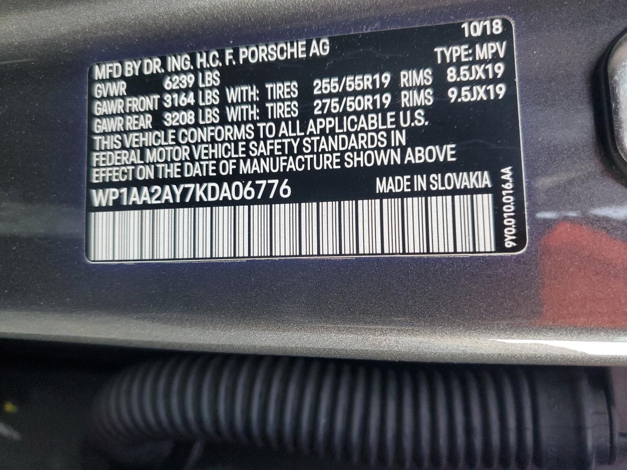 2019 Porsche Cayenne - Image 13