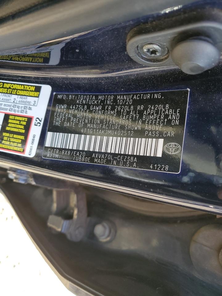 2021 Toyota Camry - Image 12