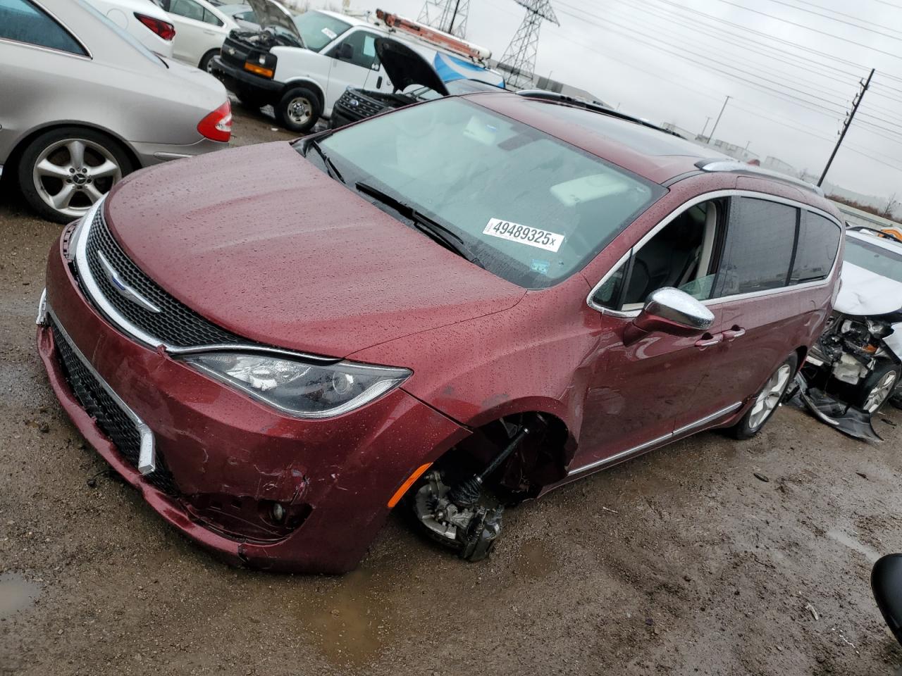 2019 Chrysler Pacifica Limited na sprzedaż w Elgin, IL - All Over