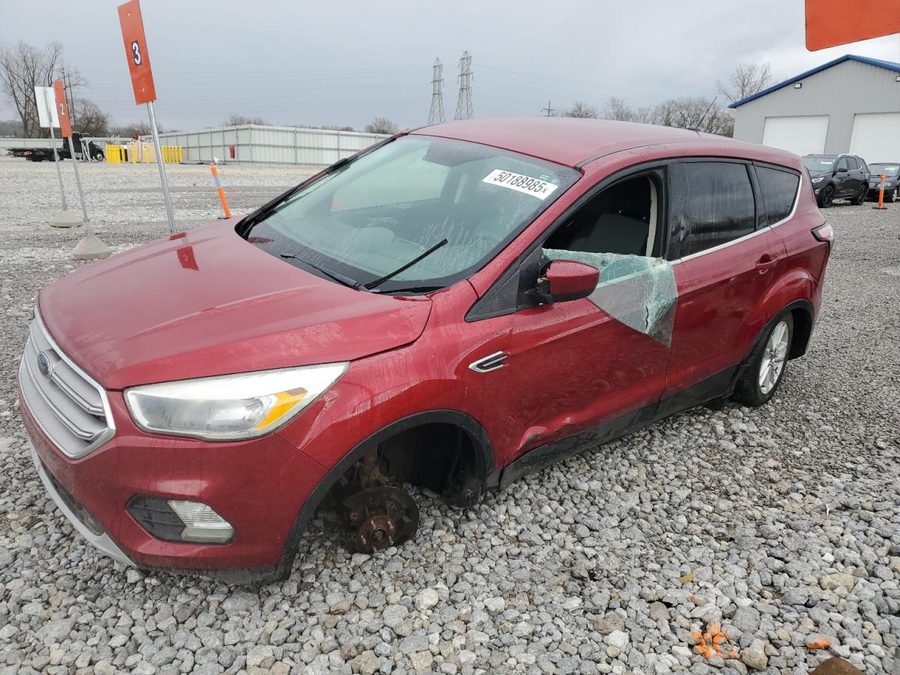 2017 Ford Escape Se de vânzare în Barberton, OH - Front End
