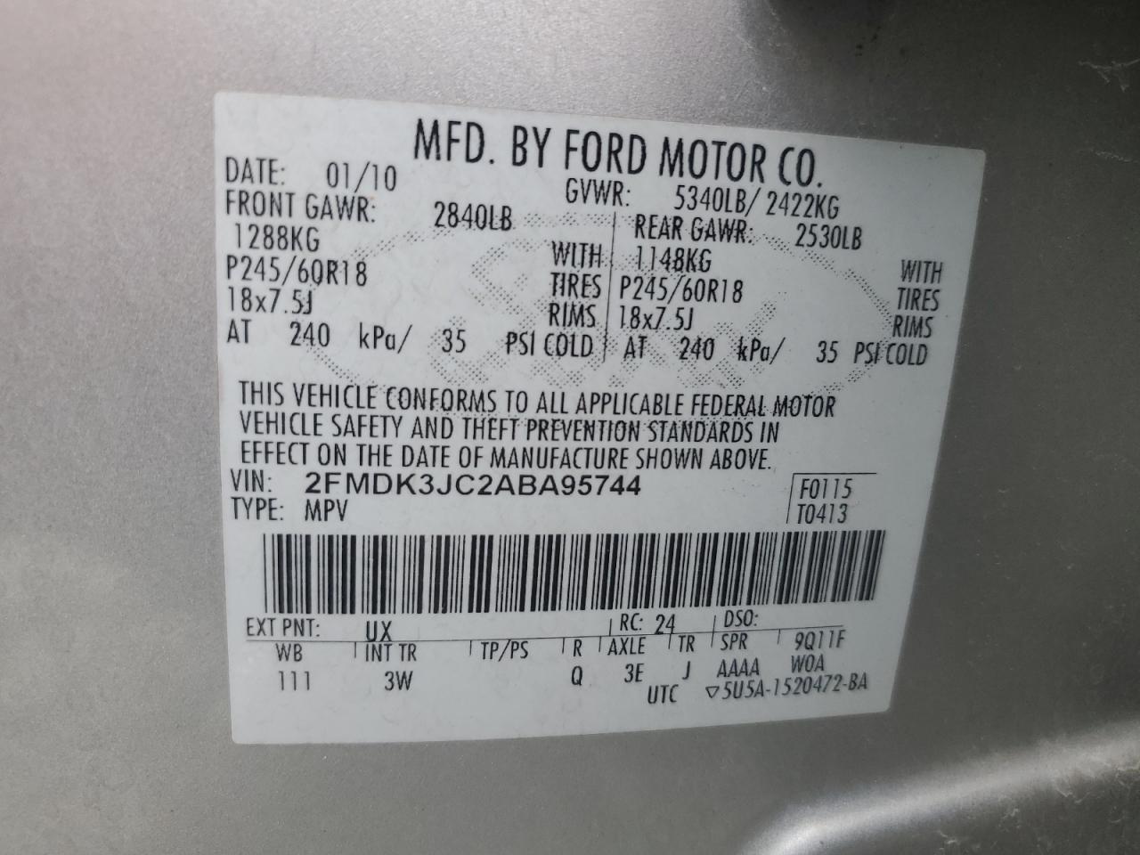 2010 Ford Edge - Image 15