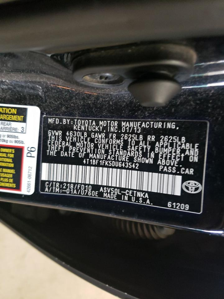 2013 Toyota Camry - Image 12