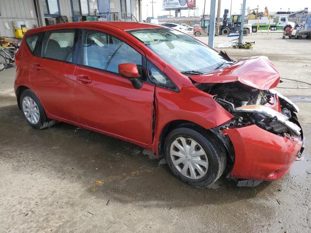  NISSAN VERSA 2015 Червоний