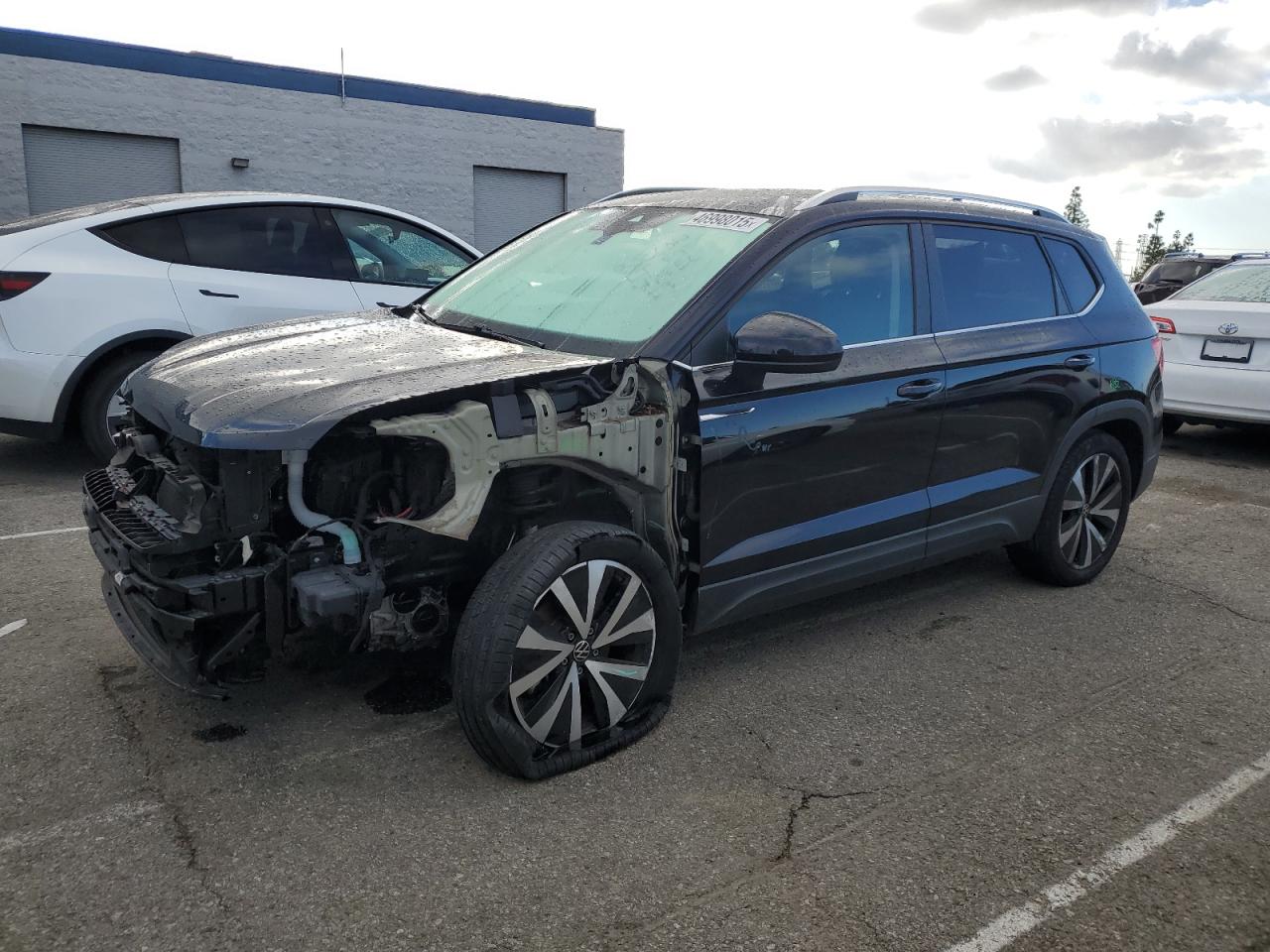 2022 Volkswagen Taos Se Iq Drive en Venta en Rancho Cucamonga, CA - Front End