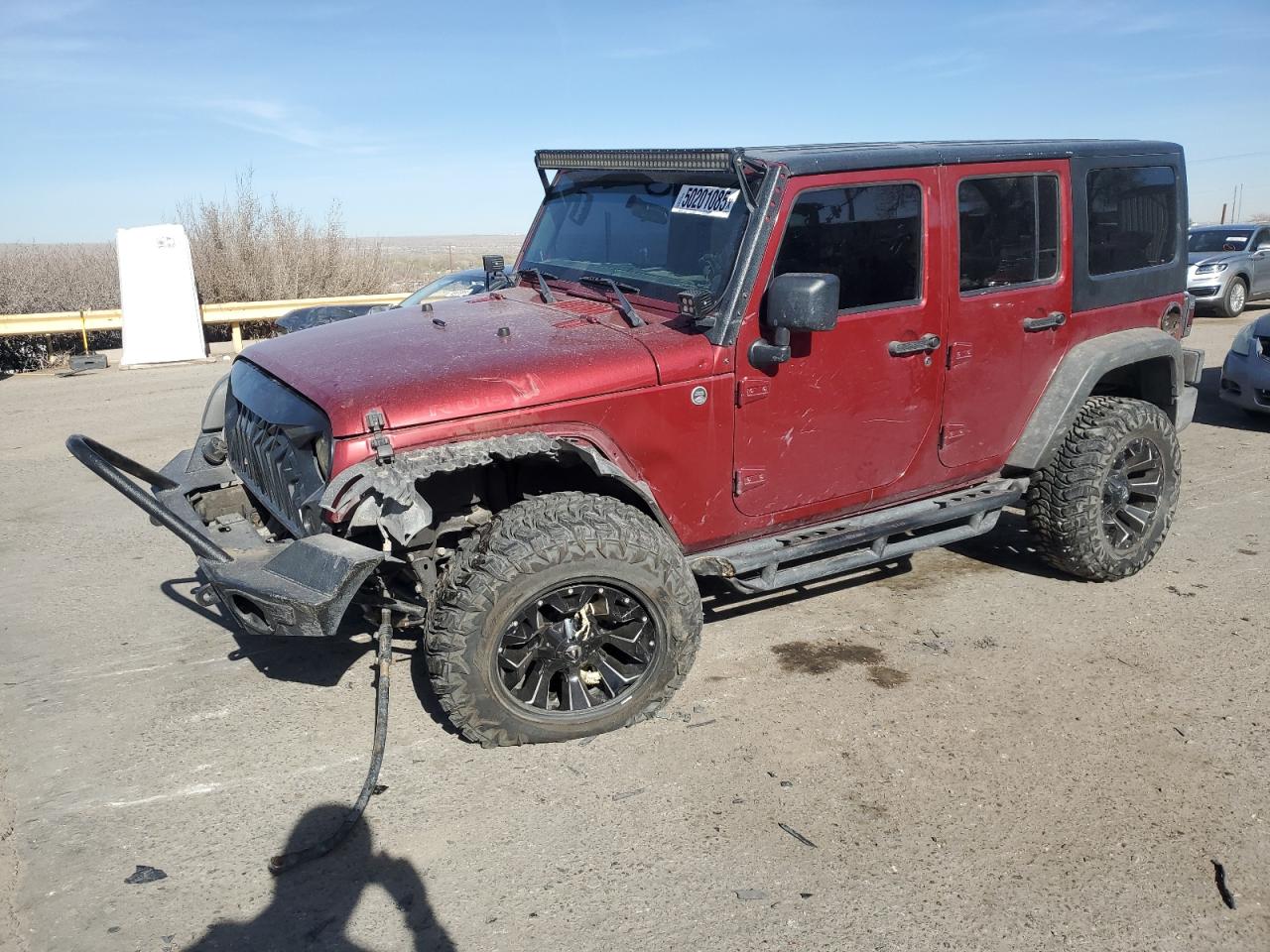 2012 Jeep Wrangler Unlimited Rubicon за продажба в Albuquerque, NM - Side