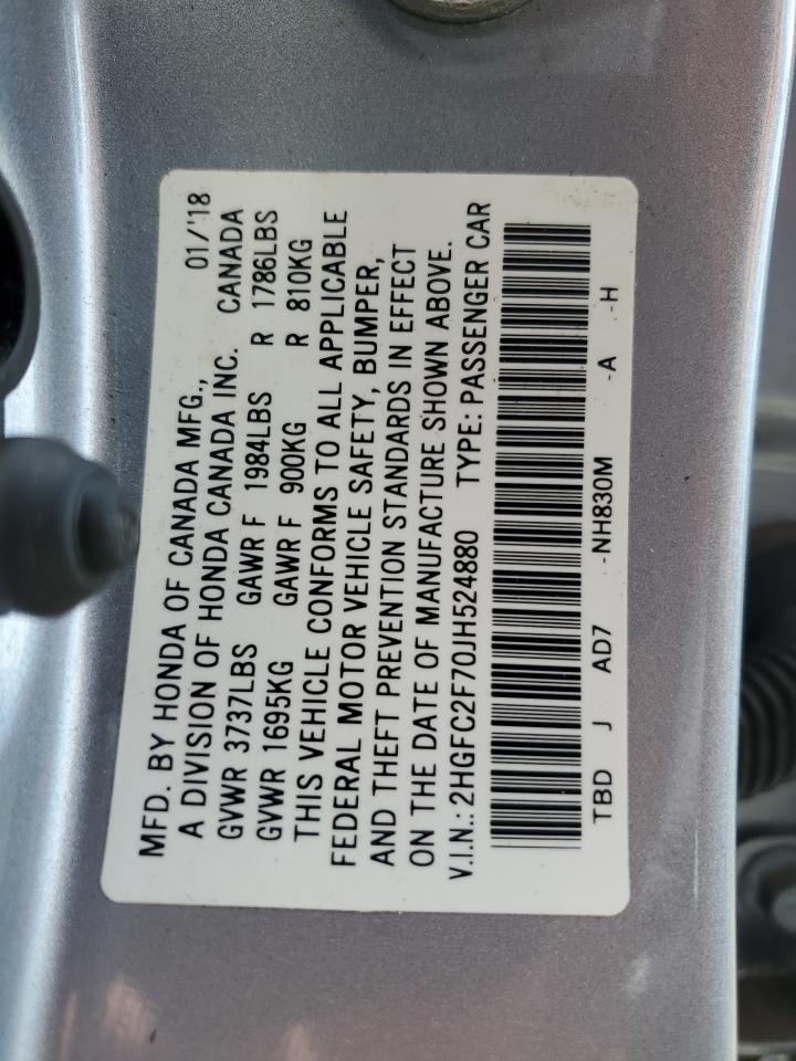 2018 Honda Civic - Image 12