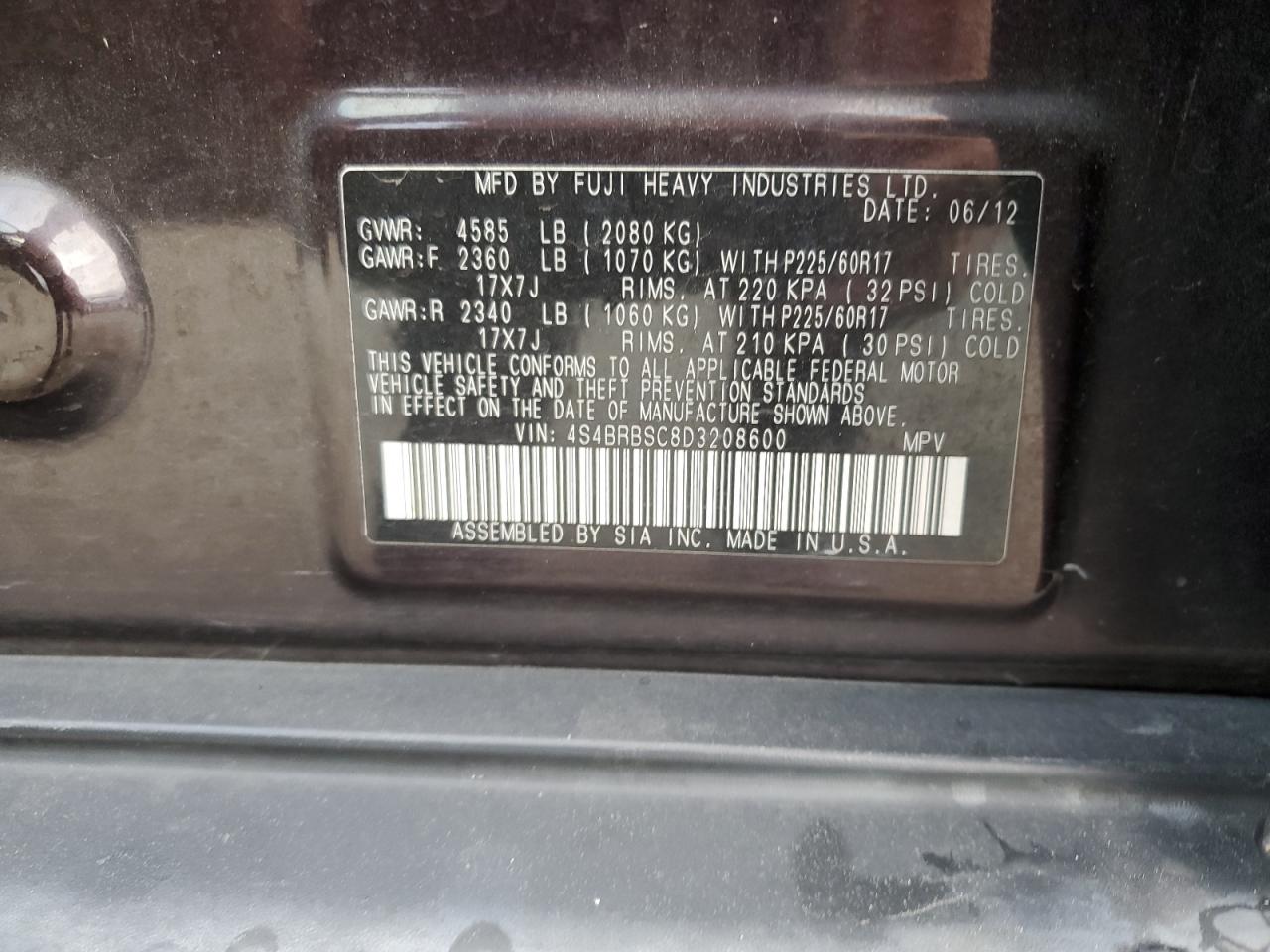 2013 Subaru Outback - Image 13