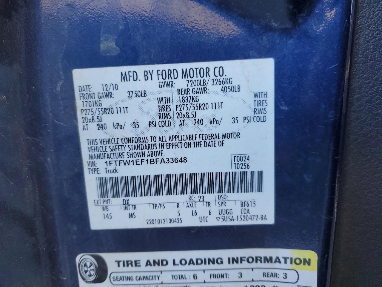 2011 Ford F-150 - Image 12