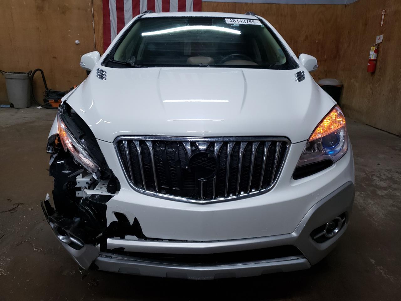 2015 BUICK ENCORE with FRONT END damage, VIN KL4CJGSB9FB266982