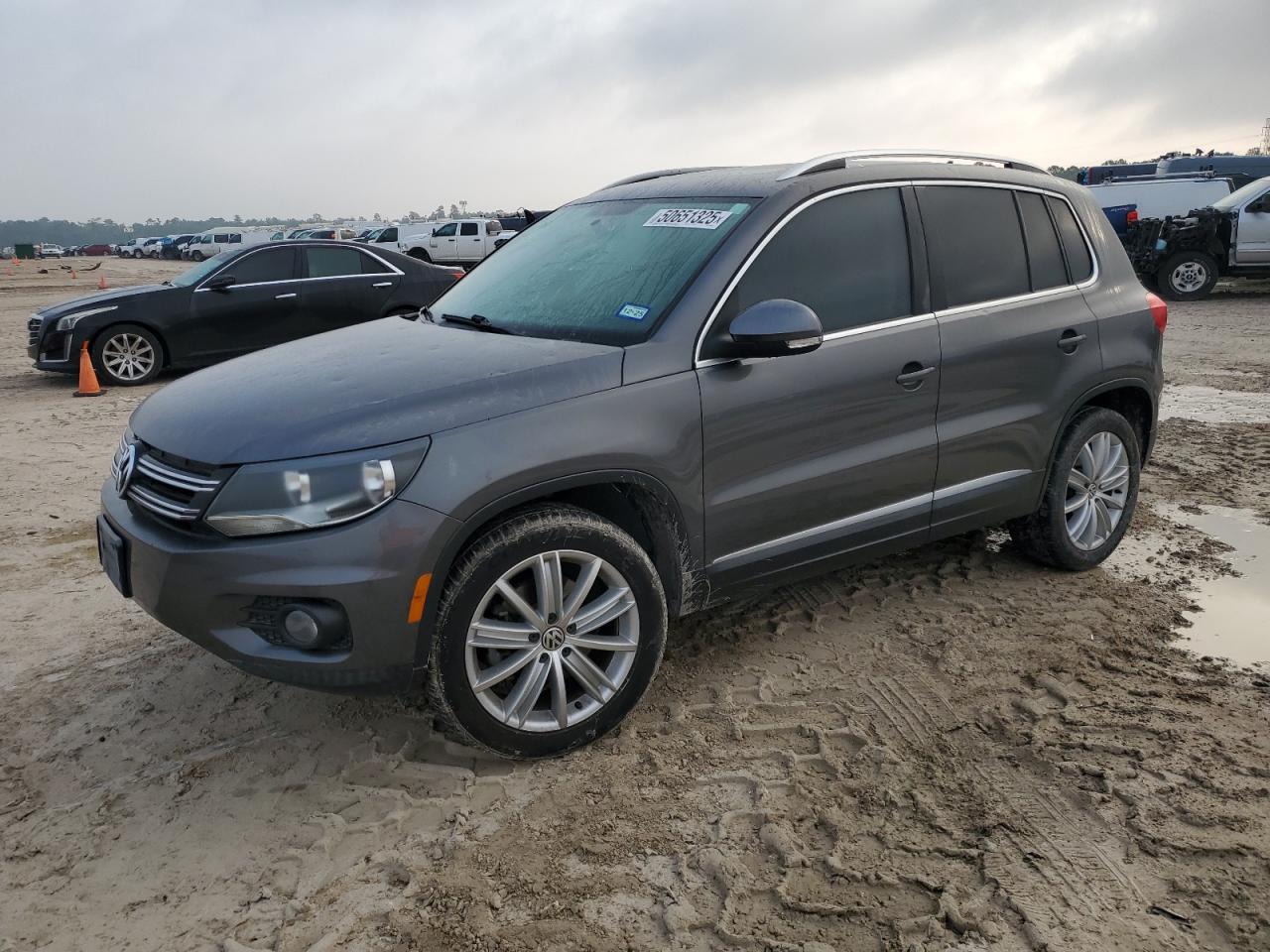 2013 Volkswagen Tiguan S للبيع في Houston، TX - Hail