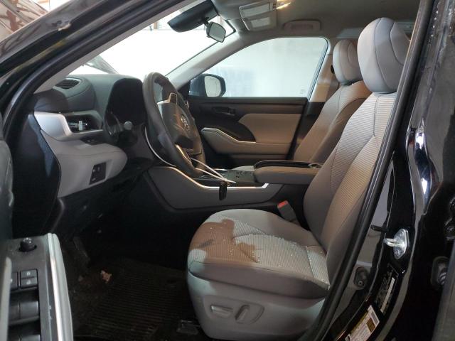  TOYOTA HIGHLANDER 2023 Czarny