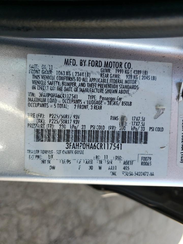 2012 Ford Fusion - Image 14