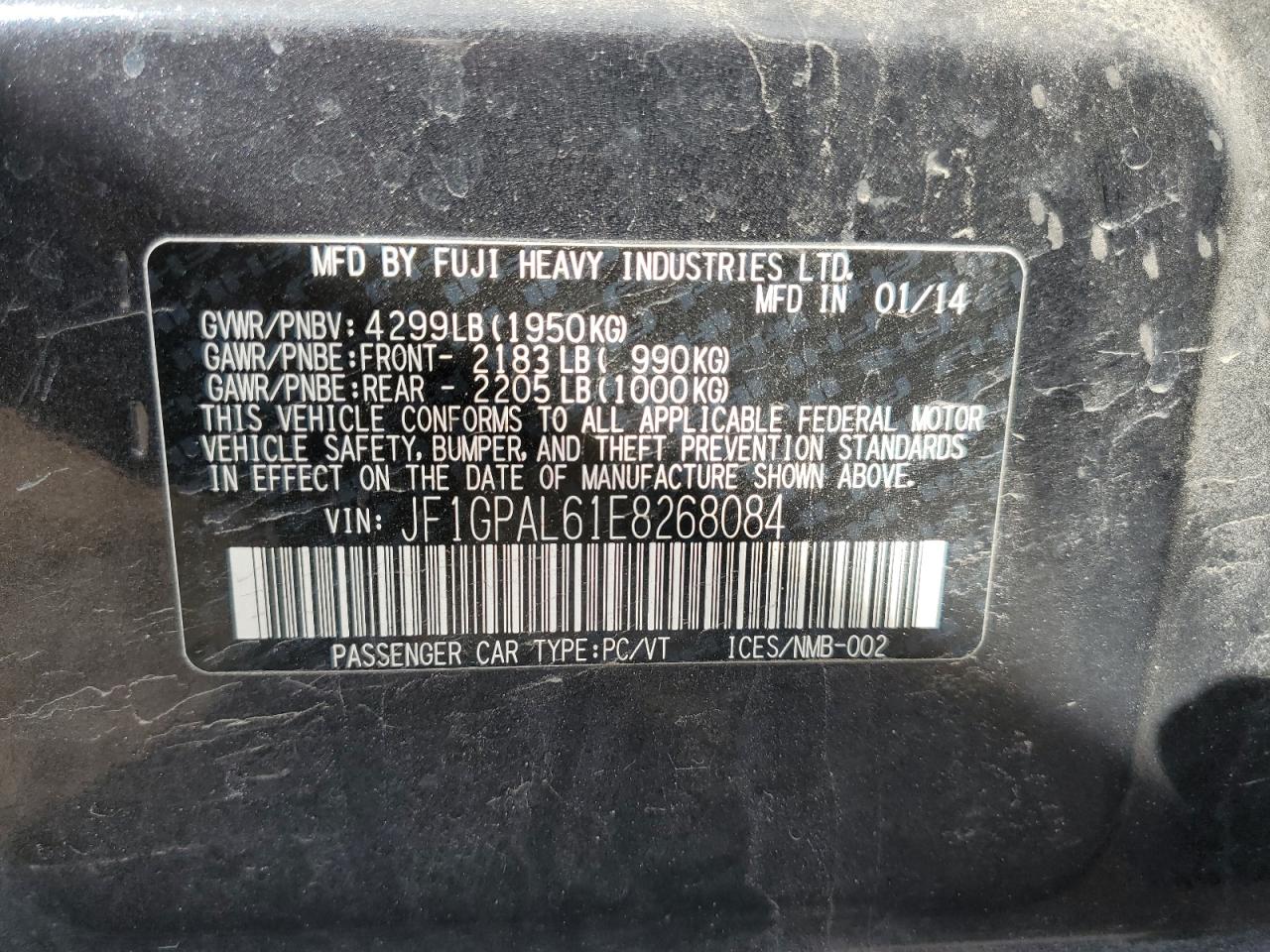 2014 Subaru Impreza - Image 13