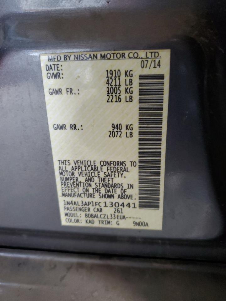 2015 Nissan Altima - Image 14