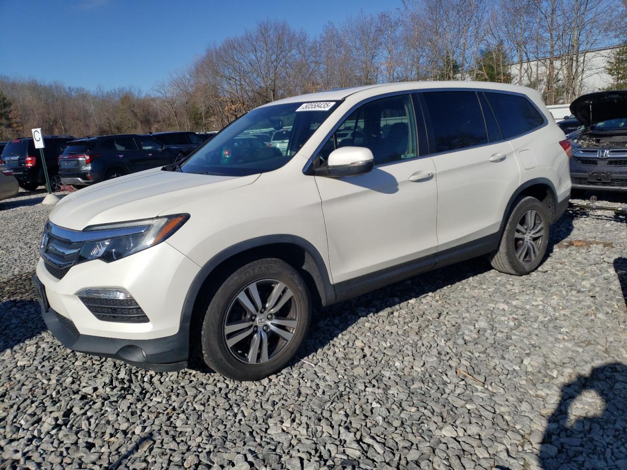 2018 Honda Pilot Exl იყიდება North Billerica-ში, MA - Normal Wear