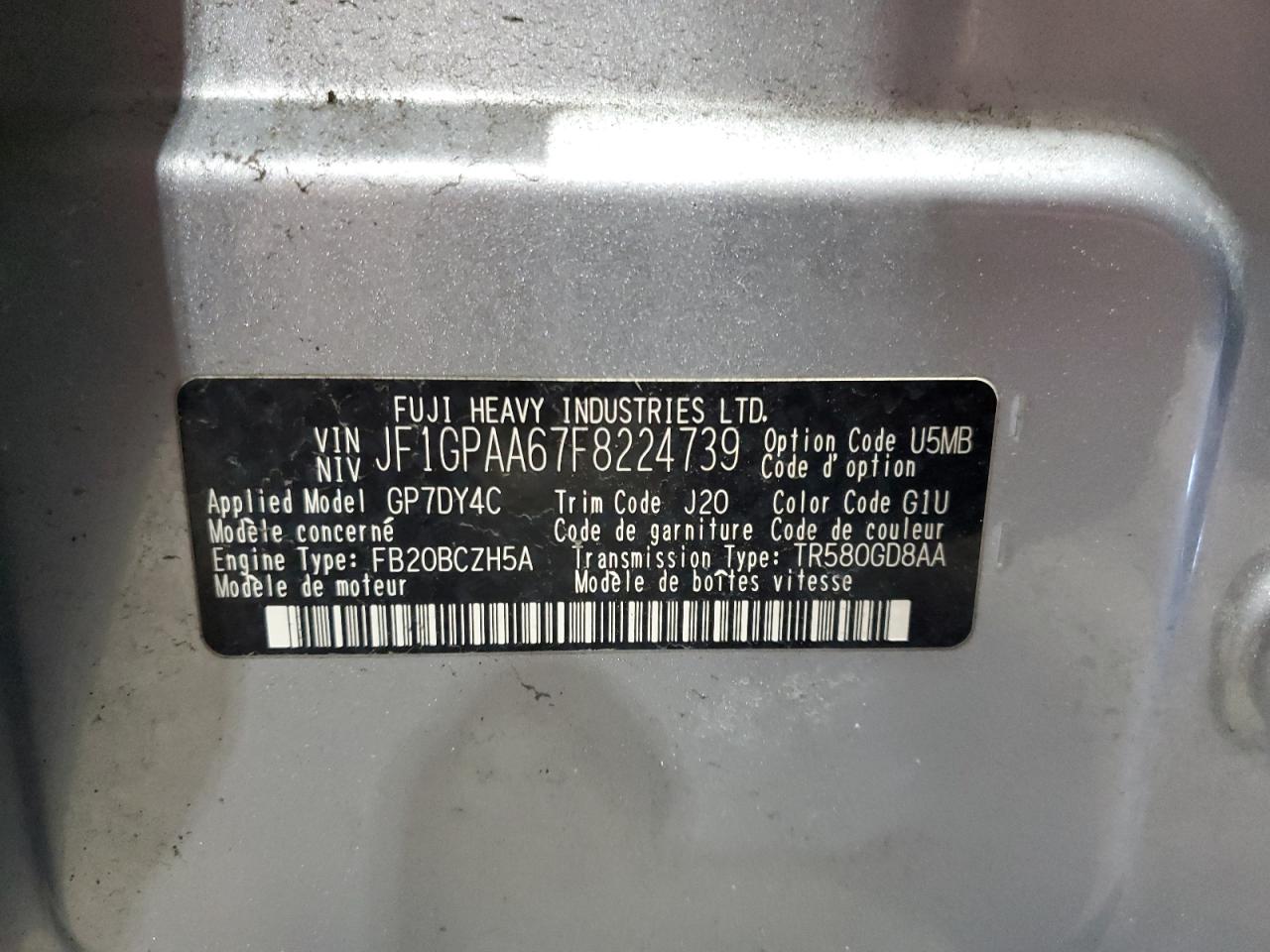 2015 Subaru Impreza - Image 12