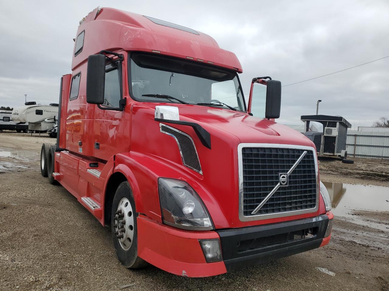 2012 Volvo Vnl Semi Truck en Venta en Elgin, IL - Top/Roof