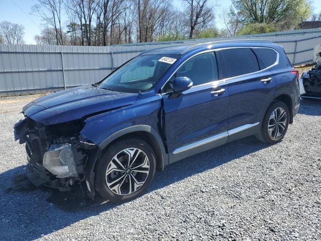  HYUNDAI SANTA FE 2019 Granatowy
