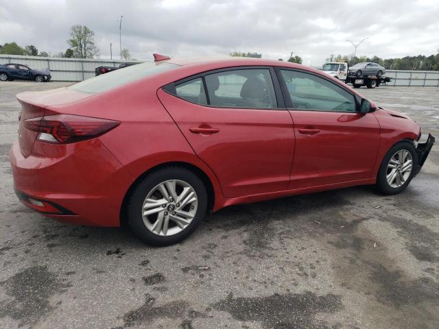  HYUNDAI ELANTRA 2019 Red