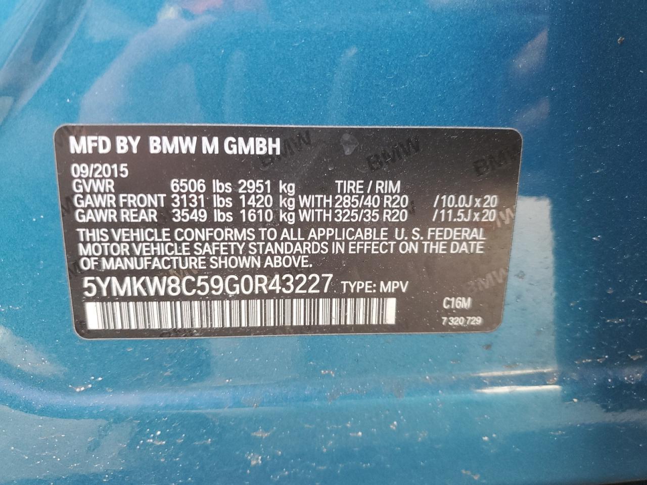 2016 BMW X6 - Image 13
