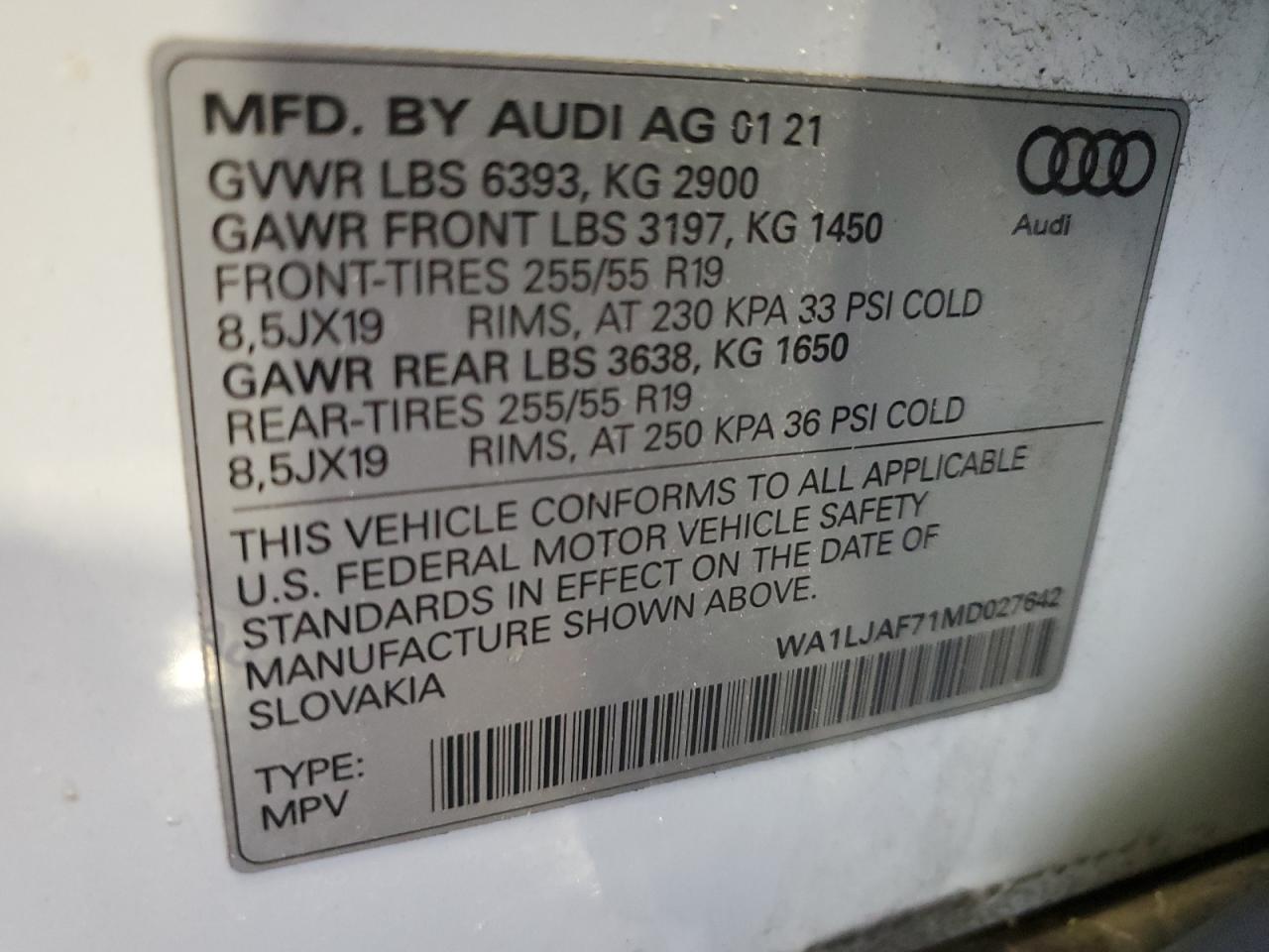 2021 Audi Q7 - Image 13