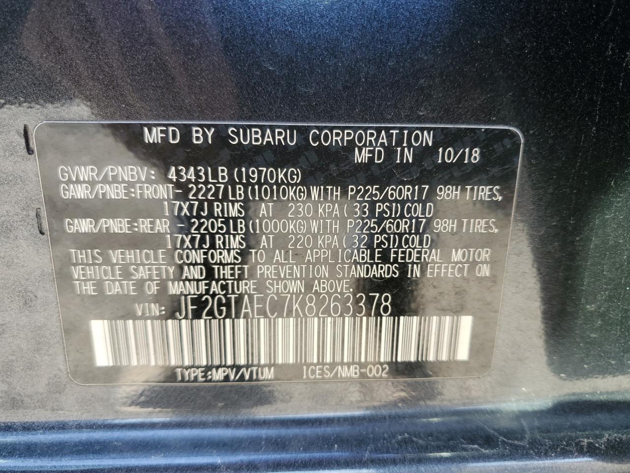 2019 Subaru XV - Image 12