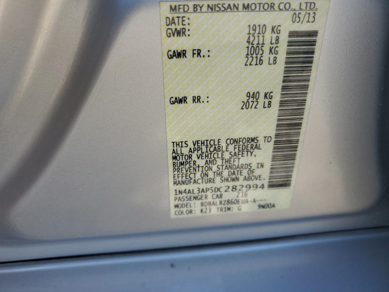 2013 Nissan Altima - Image 14