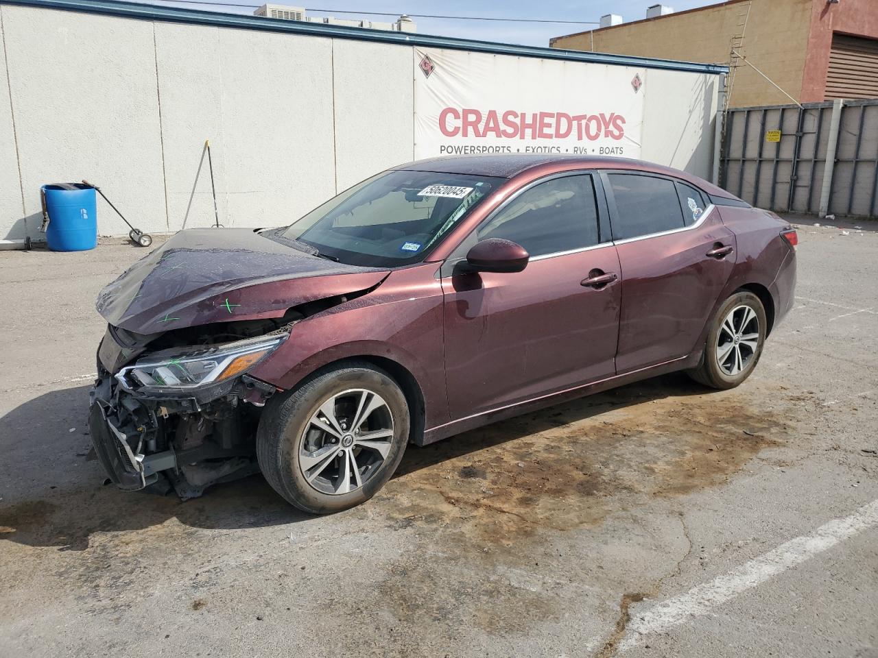 2022 Nissan Sentra Sv en Venta en Anthony, TX - Front End