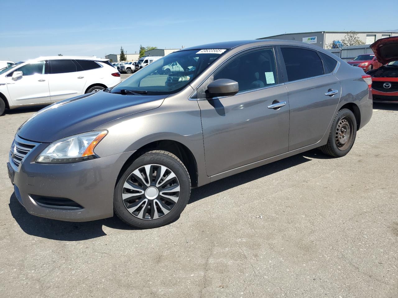2015 Nissan Sentra S იყიდება Bakersfield-ში, CA - Minor Dent/Scratches