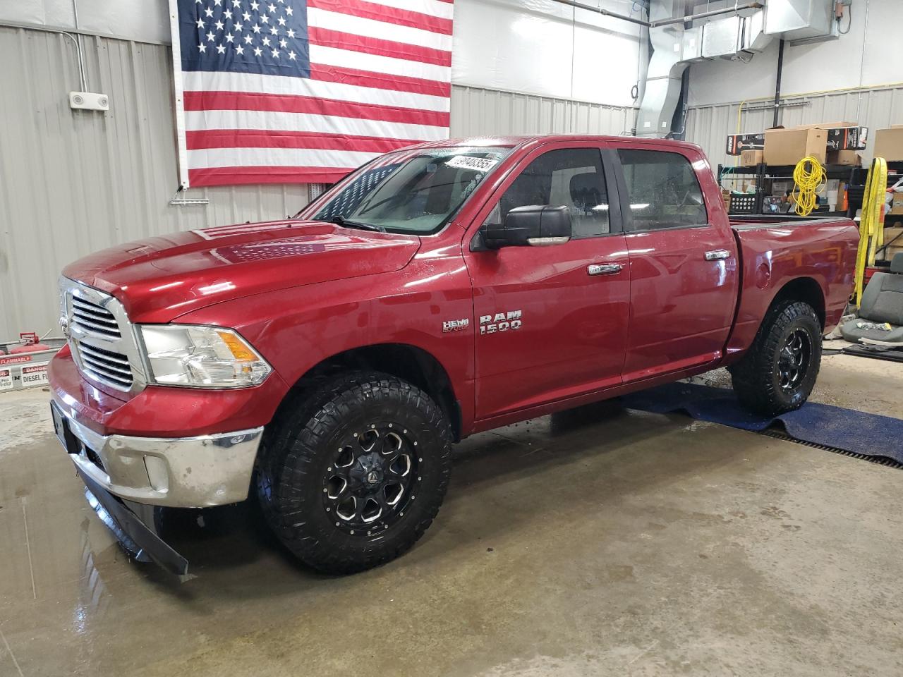 2015 Ram 1500 Slt للبيع في Casper، WY - Hail