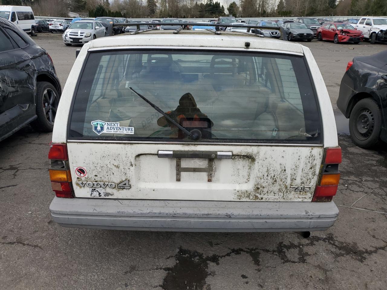1991 Volvo 740 VIN: YV1FA8850M2332112 Lot: 49723155
