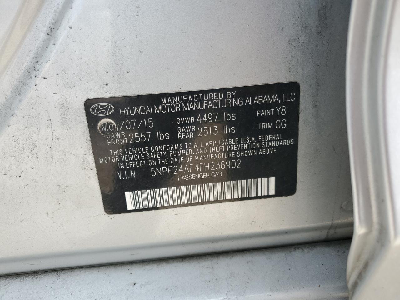 2015 Hyundai Sonata - Image 13