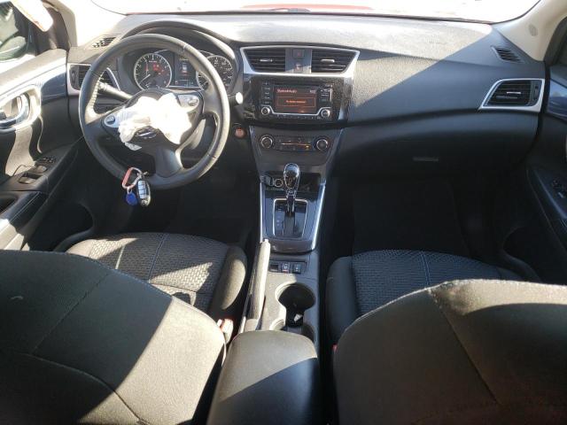  NISSAN SENTRA 2017 Czerwony
